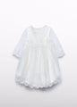 Abel & Lula Baby Girl Embroidered Dress   5503-1   Nata