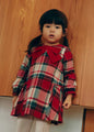 Abel & Lula Baby Girl Plaid Dress   5509-2   Rojo