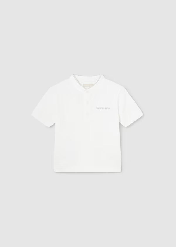 Mayoral Baby Boy Short Sleeve Polo  1104-75  Crudo**