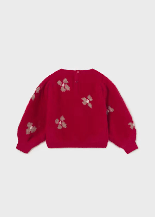 Mayoral Baby Girl Crewneck Sweater  2310-27  Rojo *