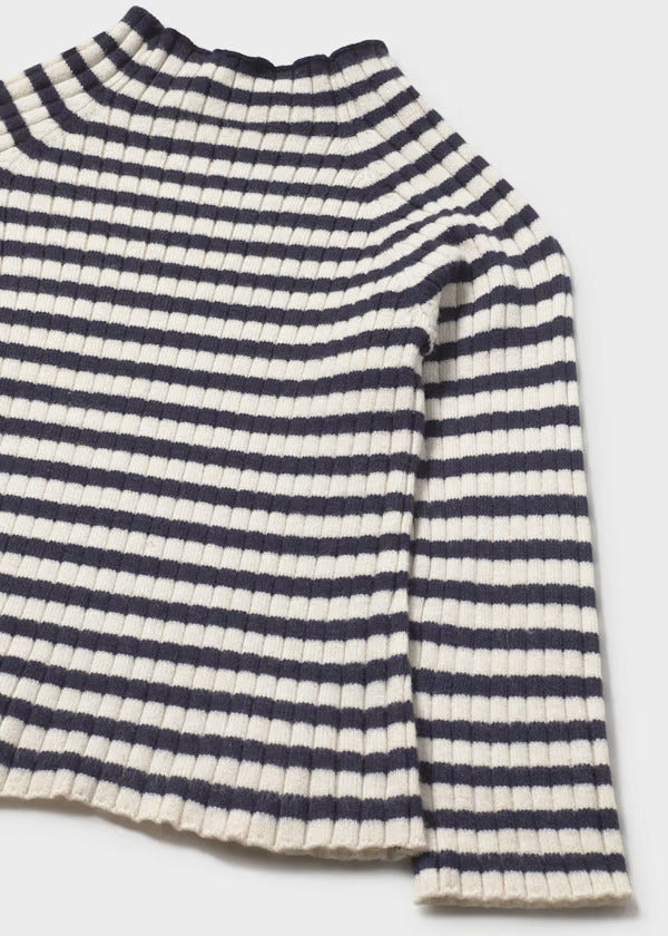 Mayoral Baby Girl Knit Mockneck   2074-16   Marino
