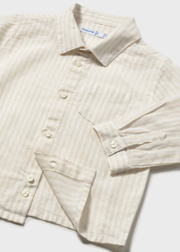 Mayoral Baby Boy Linen Shirt   1118-41   Canamo