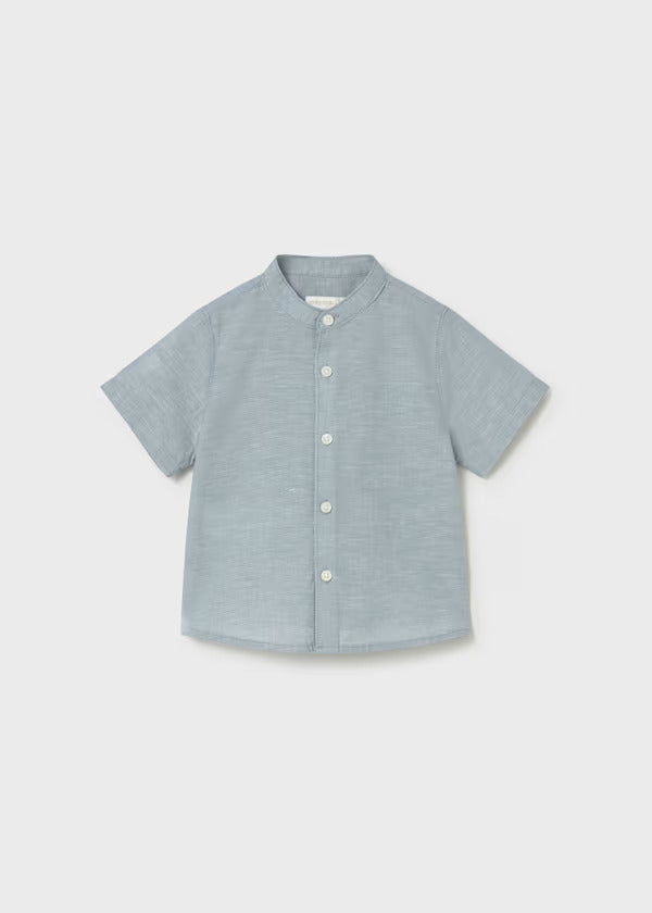 Mayoral Baby Boy Linen Shirt   1111-19   Jade