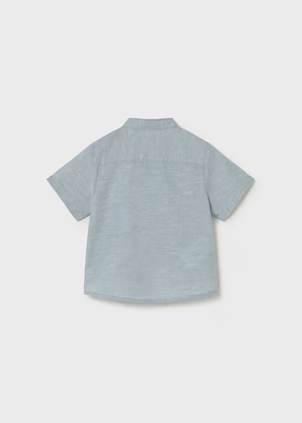 Mayoral Baby Boy Linen Shirt   1111-19   Jade