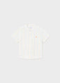 Mayoral Baby Boy Short Sleeve Linen Shirt  1113-85  Multicolor