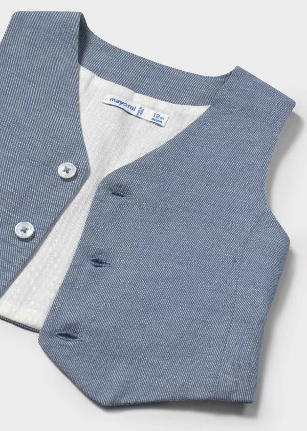 Mayoral Baby Boy Dressy Vest   1303-44   Regatta