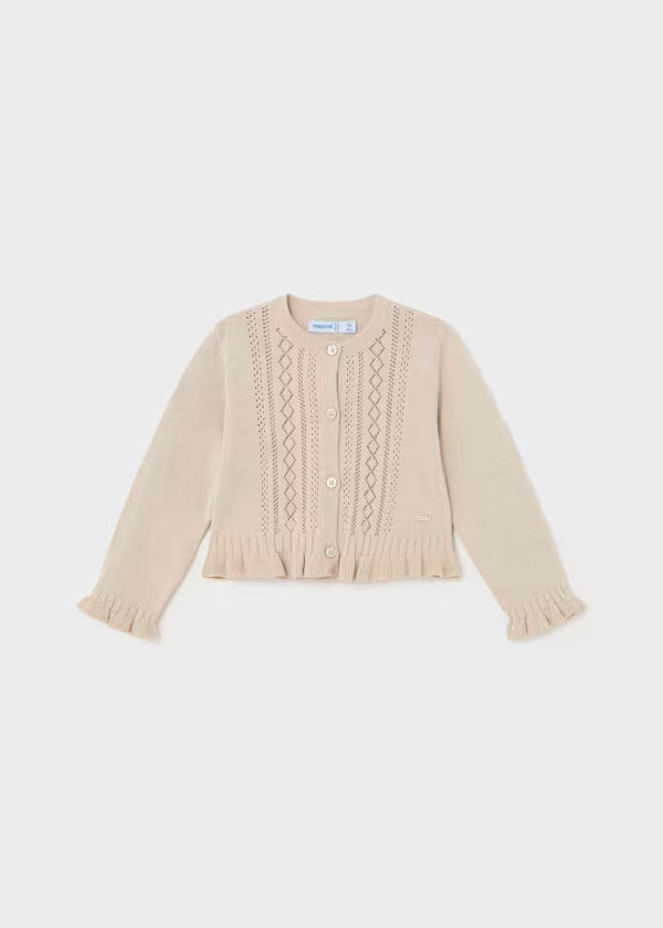 Mayoral Baby Girl Knit Cardigan  1382-82  Raiz Vig *