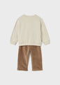 Mayoral Baby Boy Corduroy Trouser Set   2513-38   Caramelo