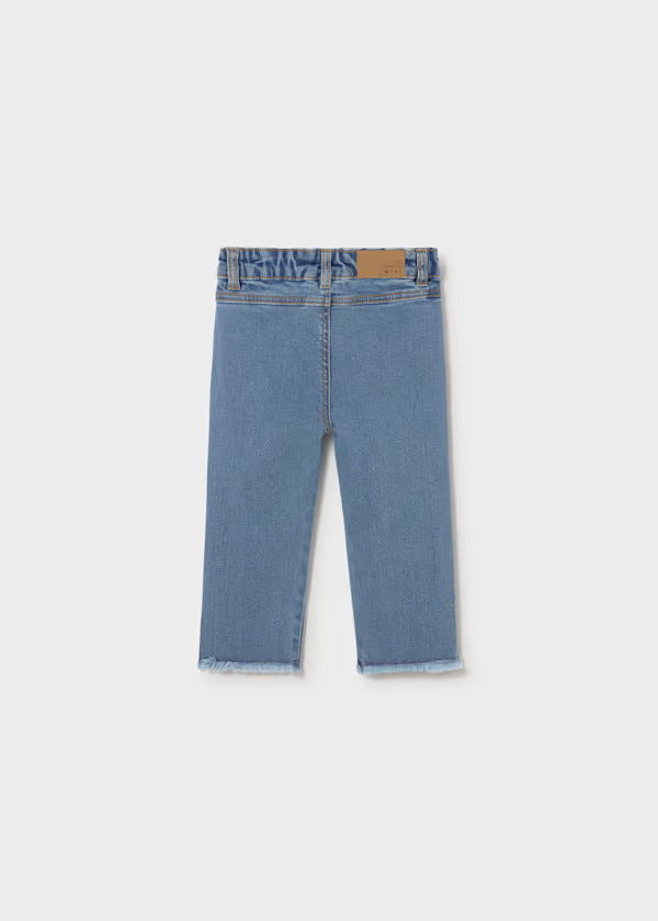 Mayoral Baby Girl Denim Trousers   1511-76   Medio