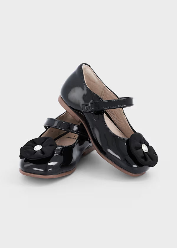 Mayoral Baby Girl Black Patent Mary Jane   42670-72   Black