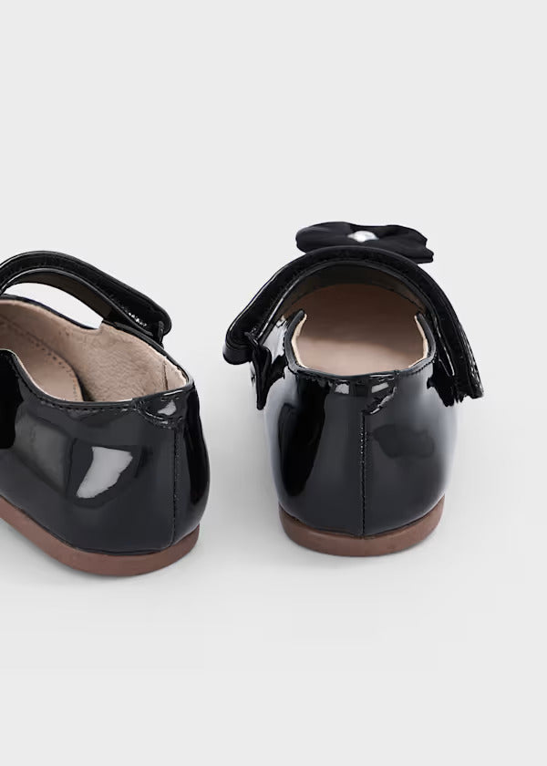 Mayoral Baby Girl Black Patent Mary Jane   42670-72   Black