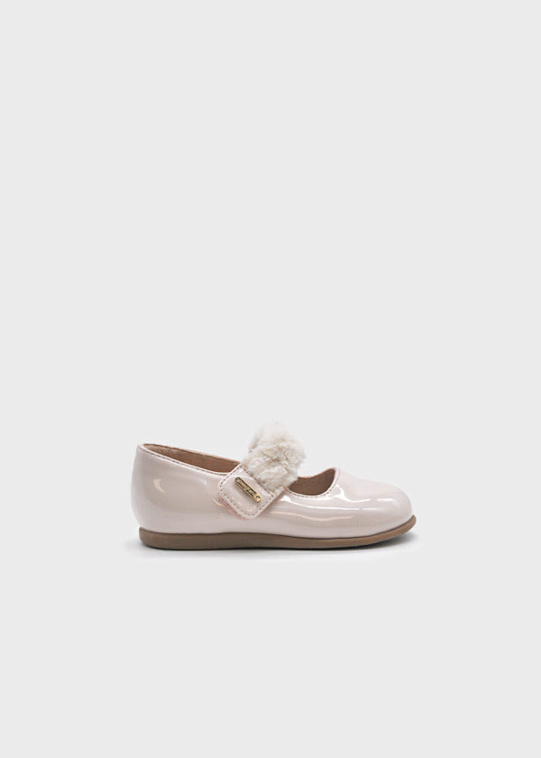 Mayoral Girls Patent Leather Mary Janes   42557-27   Crudo