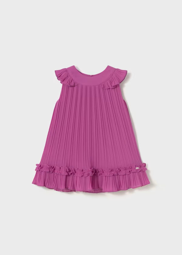 Mayoral Baby Girls Pleated Dress  1915-48  Orquidea