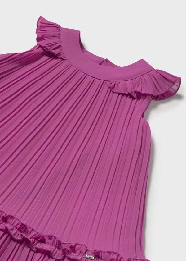 Mayoral Baby Girls Pleated Dress  1915-48  Orquidea