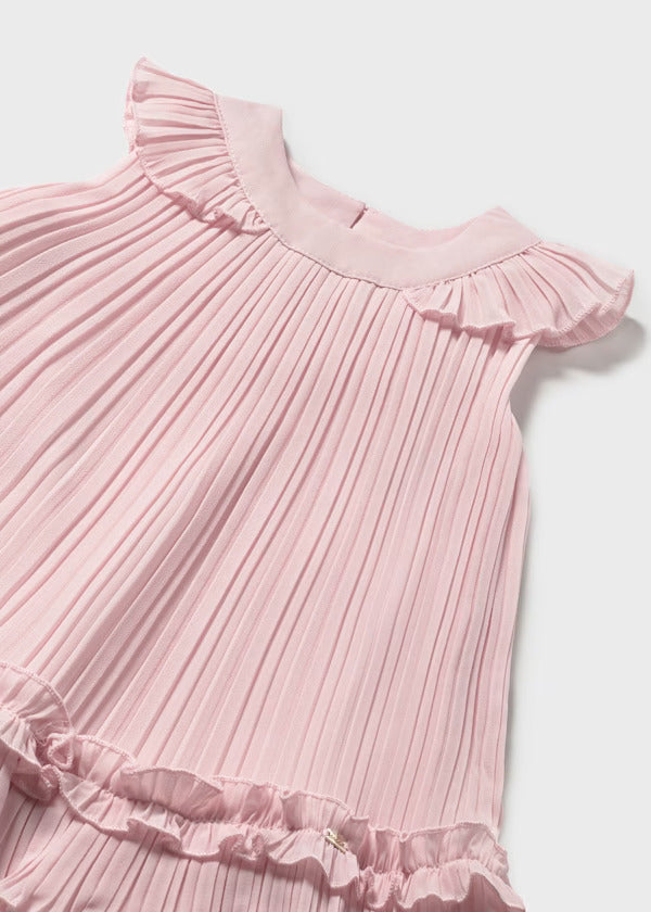 Mayoral Baby Girls Pleated Dress   1915-49   Rosa