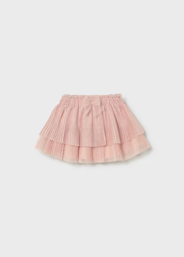 Mayoral Baby Girl Pleated Tulle Skirt   1902-37   Blossom