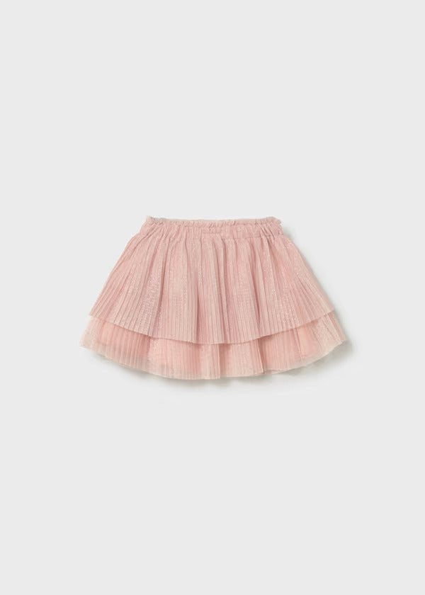 Mayoral Baby Girl Pleated Tulle Skirt   1902-37   Blossom