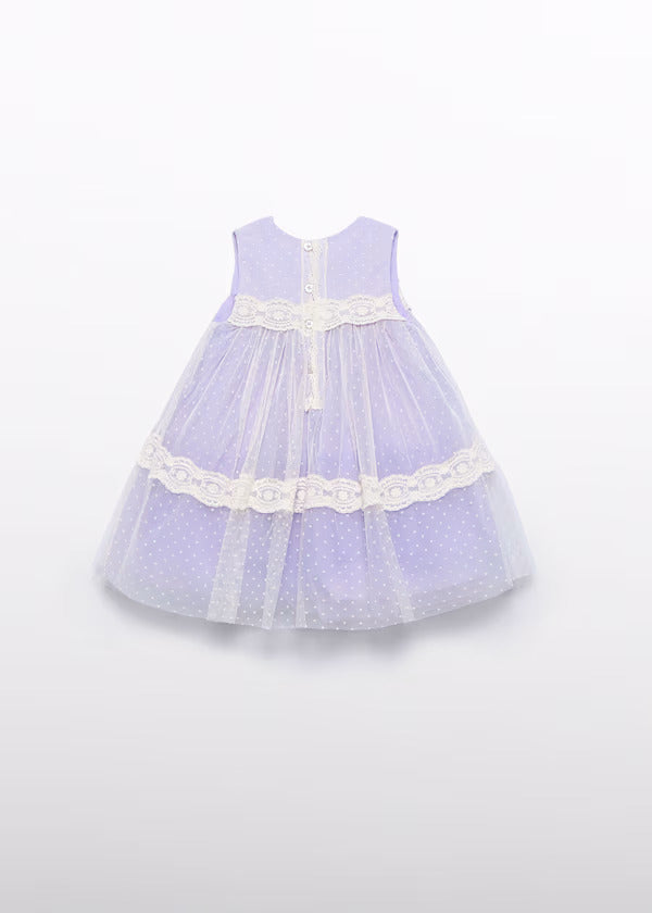 Abel & Lula Baby Girl Dress    5016-85   Lila