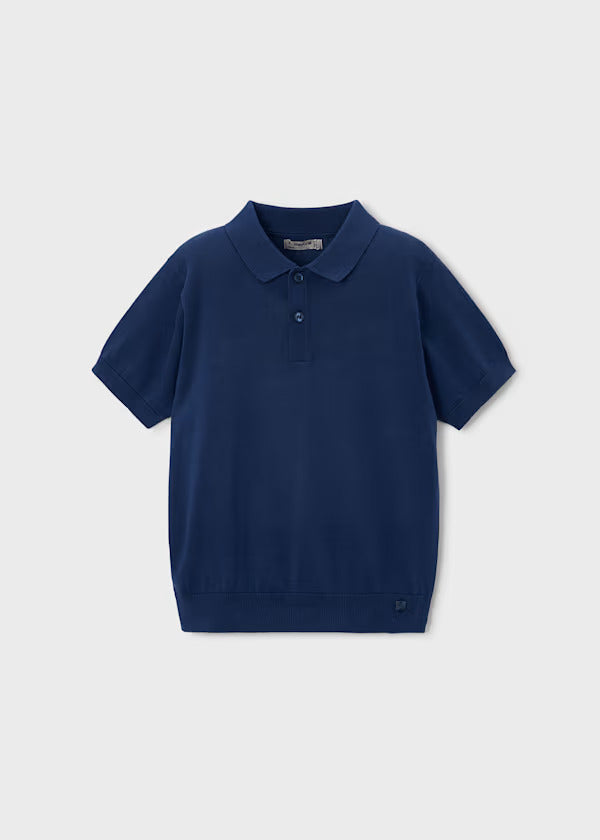 Mayoral Boys Short Sleeve Knit Polo   3106-93   Atlantico