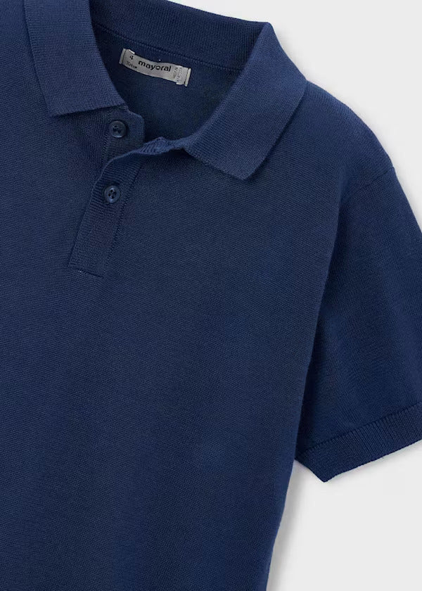 Mayoral Boys Short Sleeve Knit Polo   3106-93   Atlantico