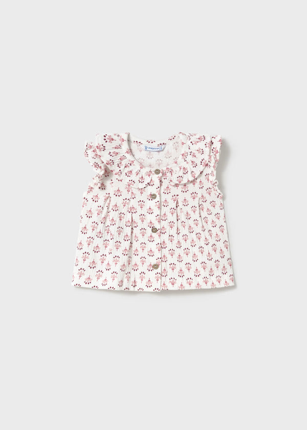 Mayoral Baby Girl Blouse   1105-79   Rosado**