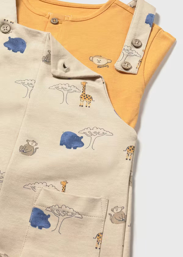 Mayoral Baby Boy Overall Set   1664-27   Anacardo