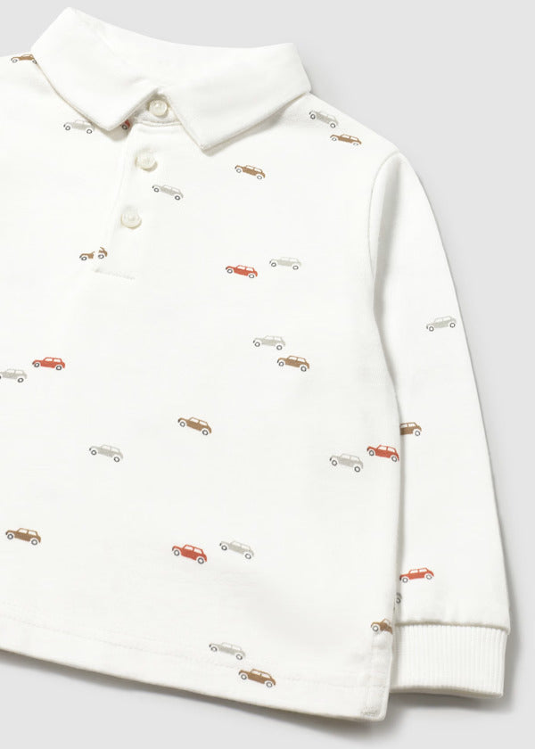 Mayoral Baby Boy Printed Polo   2102-76   Nata