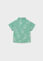 Mayoral Baby Boy Short Sleeve Shirt  1112-81  Eucalipto