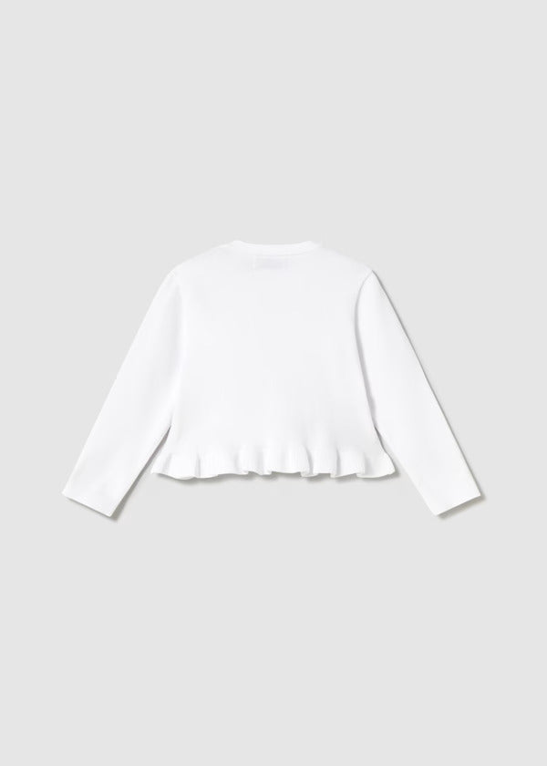 Mayoral Baby Girl Cardigan   1398-31   Blanco