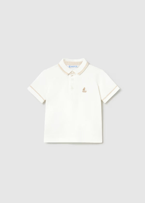 Mayoral Baby Boy Short Sleeve Polo   1107-77   Nata