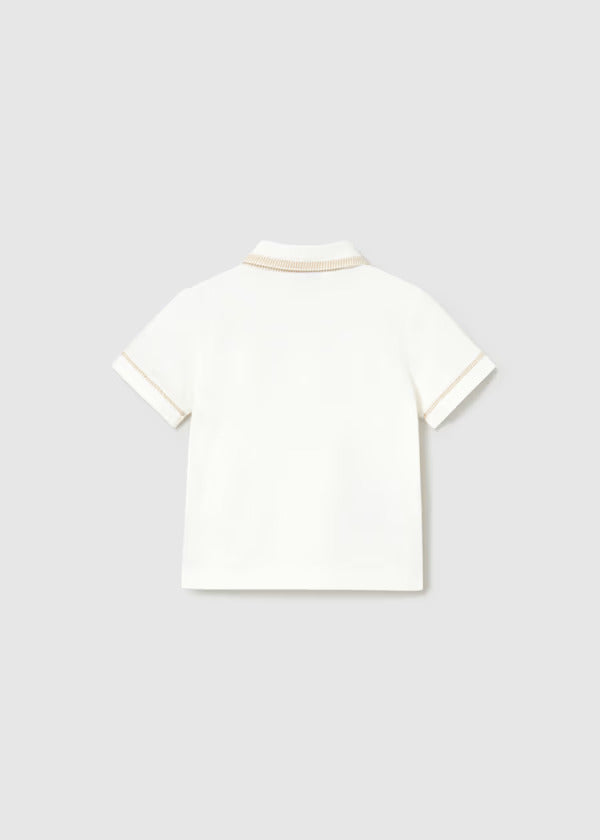 Mayoral Baby Boy Short Sleeve Polo   1107-77   Nata