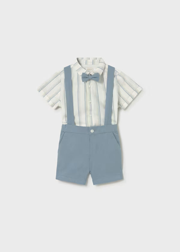 Mayoral Baby Boy Three Piece Bermuda Short Set   1226-62   Jade