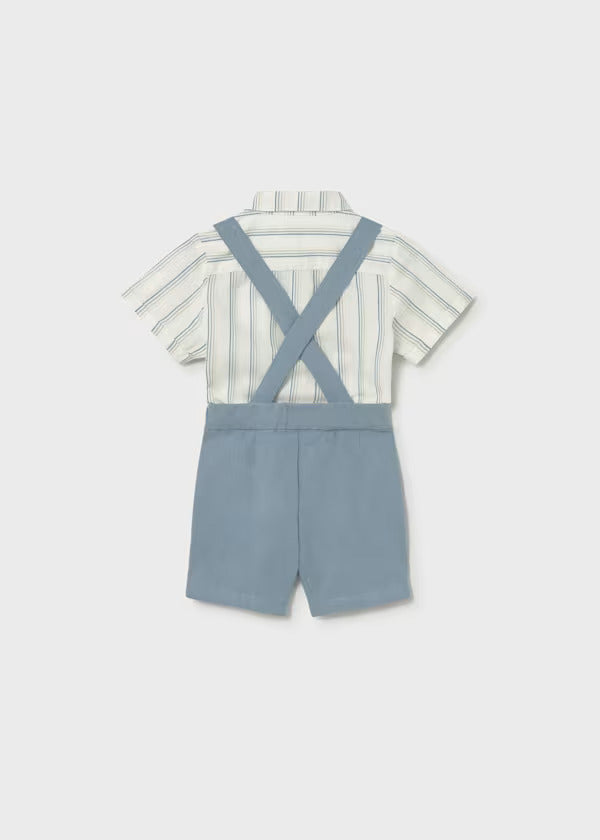 Mayoral Baby Boy Three Piece Bermuda Short Set   1226-62   Jade