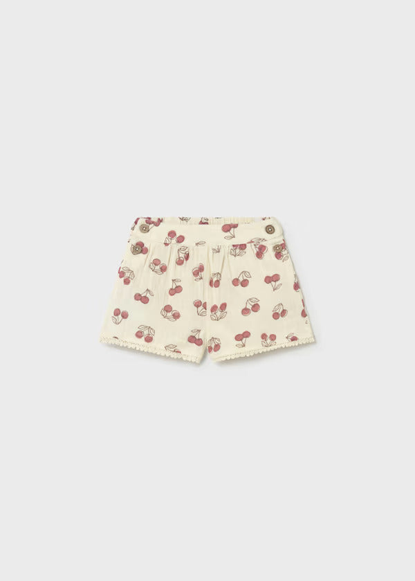 Mayoral Baby Girl Shorts   1202-35   Hueso
