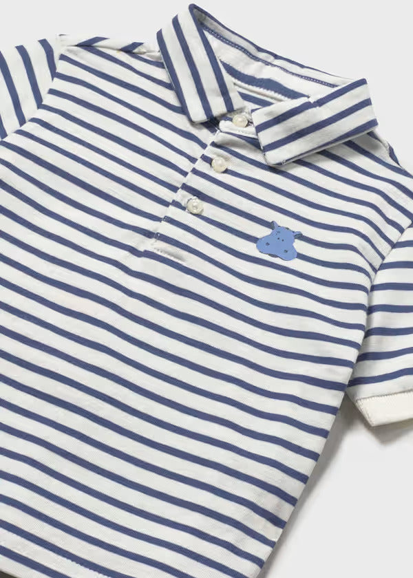 Mayoral Baby Boy Short Sleeve Polo   1110-45   Oceano