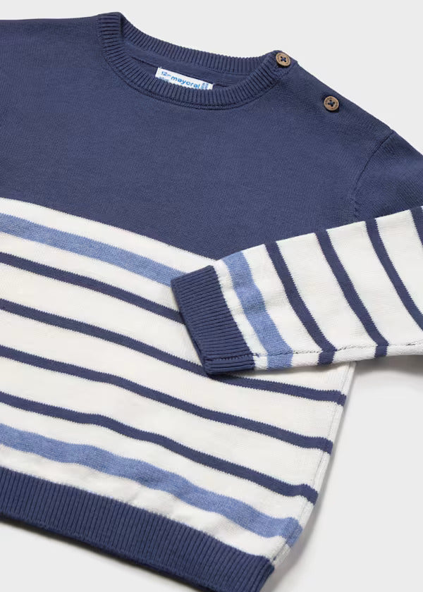 Mayoral Baby Boy Crewneck Sweater   1309-72   Oceano