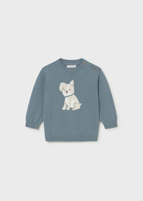Mayoral Baby Boy Crew Neck Sweater   1308-11   Jade