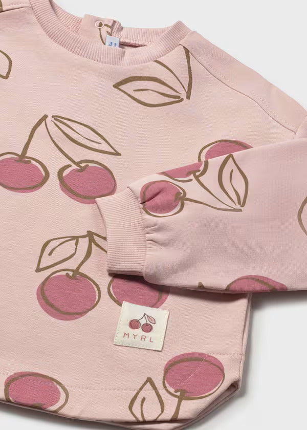 Mayoral Baby Girl Printed Pullover   1495-81   Peonia