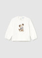 Mayoral Baby Girl Long Sleeve Tee   2075-77   Nata