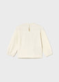 Mayoral Baby Girl Long Sleeve Shirt   2075-78   Mac-Cuarzo