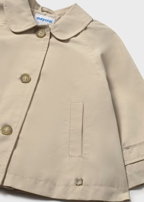 Mayoral Baby Girl Trench Coat   1494-95   Arena