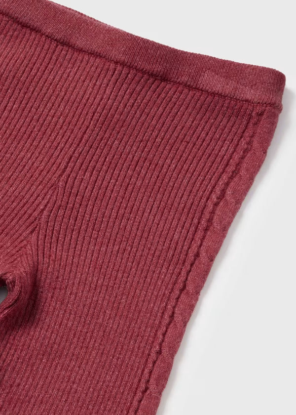 Mayoral Baby Knit Leggings  10764-29  Tomate Vig *