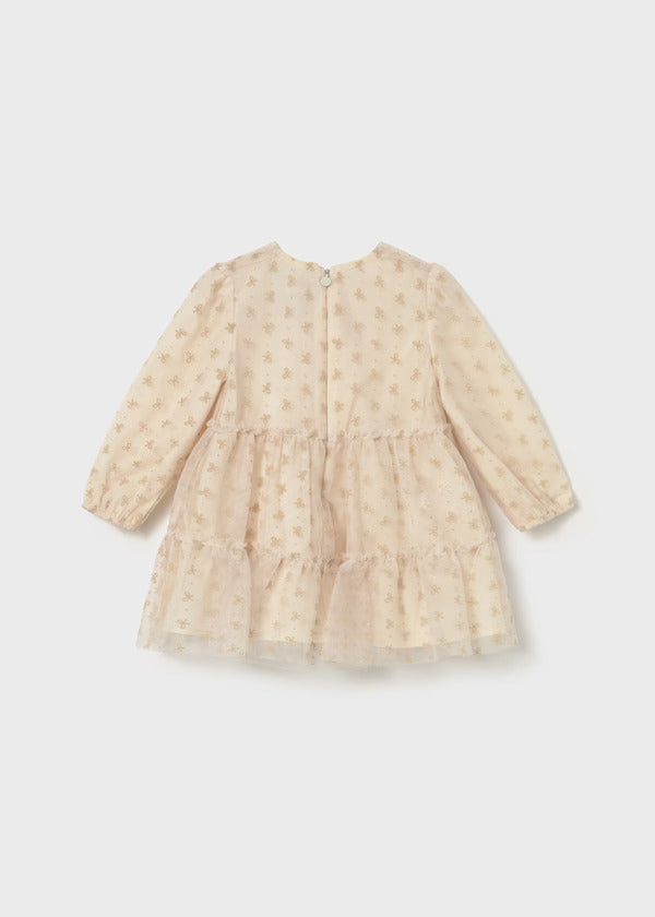 Mayoral Baby Girl Tulle Dress    2907-79   Almendra