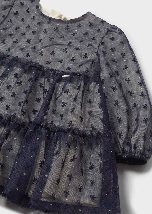 Mayoral Baby Girl Dress   2907-81   Marino