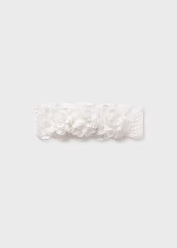 Abel & Lula Baby Girl Lace Headband  5427-65  Nata *