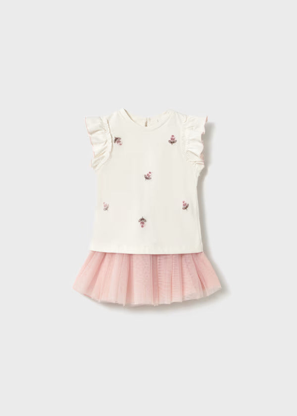 Mayoral Baby Girl Two Piece Skirt et   1933-46   Peonia