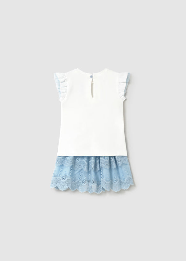 Mayoral Baby Girl Skirt Set   1929-61    Cielo