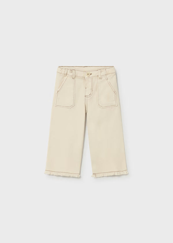 Mayoral Baby Girl Twill Trousers    1510-70   Garbanzo