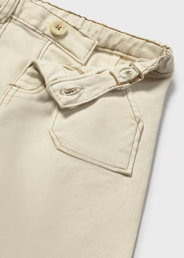Mayoral Baby Girl Twill Trousers    1510-70   Garbanzo