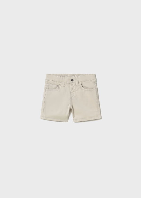 Mayoral Baby Boy Five Pocket Twill Shorts   206-42   Hueso*
